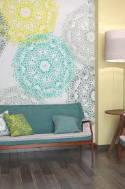 Mandala Style Stencil Unique Geometric Wall Painting Stencil In 2020 Stencil Painting On Walls Cheap Living Room Furniture Wall Painting