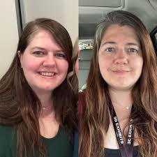 So I noticed that I can see a real difference in my face since getting SN.  The pic with makeup is right before I started and the one with the glasses  is