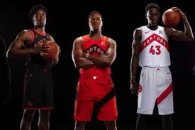 Buy toronto raptors basketball jerseys and get the best deals at the lowest prices on ebay! Subtle Nod To Origins Raptors Unveil Three Of Five New Uniforms For 2020 21 Season Basketball Sports The Guardian