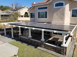 Fresno solar patio cover provides reliable solar solutions that guarantee decades of energy savings. Solar Panels As Patio Cover Horitahomes Com