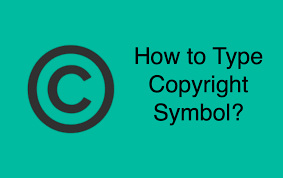 Check spelling or type a new query. How To Type Copyright Symbol In Windows And Mac Webnots
