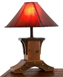 Barnwood Table Lamp Rustic Lighting Cabin Decor Unique Table Lamp Wood Rustic Lighting Elegant Table Lamp