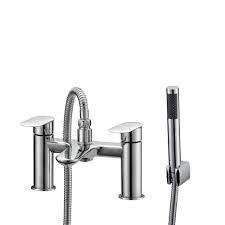 Cooke Lewis Saru Chrome Finish Bath Shower Mixer Tap B Q For All Your Home And Garden Supplies And A Bath Shower Mixer Taps Bath Shower Mixer Chrome Finish