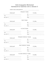 spanish verb conjugation worksheets blank spanish verb