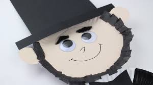 Color the hat black, cut it out, then mount it on a colored sheet of paper. President S Day Abraham Lincoln Paper Plate Kid S Craft