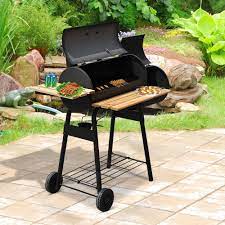 Garden Barbecue Charcoal Grill Offset Smoker Combo Outdoor Patio Lawn Furniture Gardenbarbecuecharcoal Ideias Legais Ideias