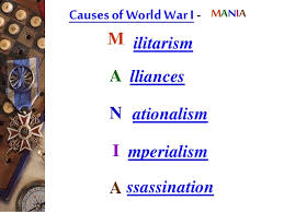 World War 1 Causes And Effects