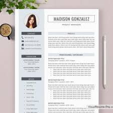 Create a high quality document online now! Creative Resume Design Modern Resume Template Cover Letter Etsy In 2021 Resume Template Professional Resume Template Word Resume Template