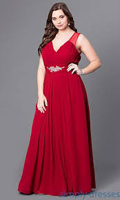 Shop Affordable Long Plus Size Prom Dresses At Simply Dresses Cheap Plus Size Dresses With Jeweled Empire Waists A Vestidos Especiais Vestidos Legais Vestidos