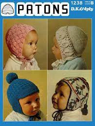 Vintage Baby S Childrens Bonnets And Hats Knitting Etsy Baby Hats Knitting Baby Knitting Vintage Knitting Patterns