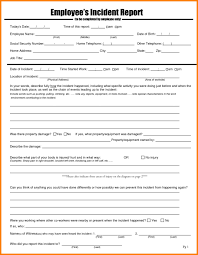 Employee Incident Report Sample Examples Letter Tagalog Form Pertaining To Employee Incident Report Template In 2020 Report Card Template Card Template Report Template