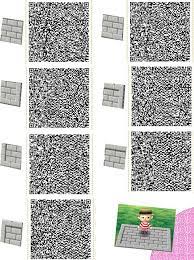 Stone Paths With Borders Qr Codes Animal Crossing Animal Crossing 3ds Qr Codes Animals