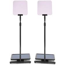 Tv presenters will use a prompter or autocue to help them effectively communicate. Prompter People Stagepro Presidential Pair 15 High Bright Monitor Teleprompter Pair 15 O8onh Megalhs Fwteinothtas