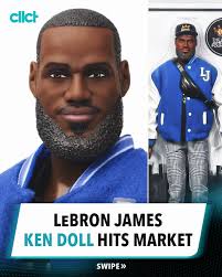 Anywhere else they'd be a 10, but these pre-sale Barbie Signature LeBron James  Ken dolls are selling