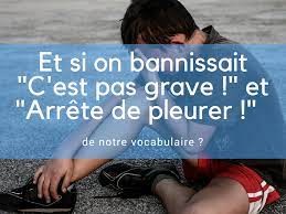 Now, as for c'est pas grave, it can be negative, mind you. Et Si On Bannissait C Est Pas Grave Et Arrete De Pleurer De Notre Vocabulaire