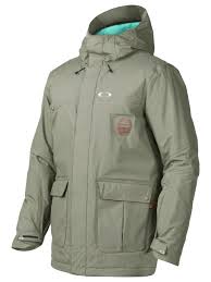 Westend Jacket Worn Olive Oakley Vestes Ski Snowleader Veste Veste Ski Homme Veste De Ski