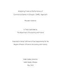 The cels ratings or camels rating is a supervisory rating system originally developed in the u.s. Pdf Analyzing Financial Performance Of Commercial Banks In Ethiopia Camel Approach Maru Godebo Academia Edu