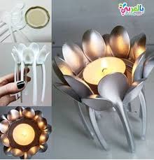 بالصور والخطوات اعمال فنية من الملاعق البلاستيك بالعربي نتعلم plastic spoon crafts spoon crafts plastic spoons