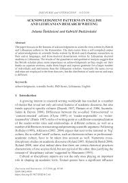 This sample acknowledgement email is for managers and human resource persons who want to acknowledge you can follow these acknowledgements examples to use in your research paper; Pdf Acknowledgment Patterns In English And Lithuanian Research Writing