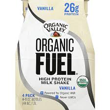 Both articles and products will be searched. Organic Valley Organic Fuel High Protein Milk Shake Vanilla 4 Ct Drinks Shakes Jack S Fresh Market