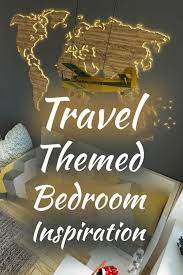 Travel themed dining room decor travel placemats. Travel Themed Bedroom Inspiration 20 Ideas From Around The Globe Home Decor Bliss