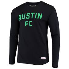 Scopri le divise da gioco di mitchell & ness dell'università del north carolina e le jersey dell'università di georgetown. Austin Fc Mitchell Ness Long Sleeve Team T Shirt Black Walmart Com Walmart Com