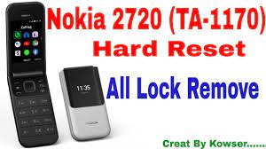 From the main screen, enter the code to unlock. Nokia 2720 Ta 1170 Hard Reset Ii Nokia 2720 Screen Lock Remove Ii Nokia 2720 Security Code Unlock Youtube