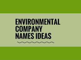 471 Creative Environmental Company Names Video Infographic Catchy Business Name Ideas Company Names Business Names