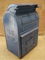 Vintage Usps Mailbox Antique Mailbox Old Mailbox Mailbox