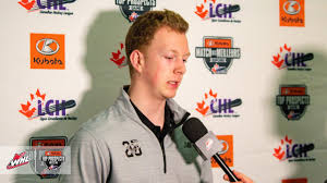 But man, what he was feeling at their message to prokop? Kubota Top Prospects Luke Prokop Arrival Raw Youtube