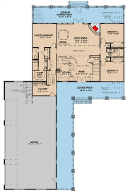 Plan 70617mk Porch Lover S Farmhouse Plan With 4 Car Garage Diy House Plans Barndominium Floor Plans Metal House Plans