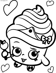 Shopkins Coloring Pages Cupcake Queen Shopkin Coloring Pages Shopkins Coloring Pages Free Printable Shopkins Colouring Pages