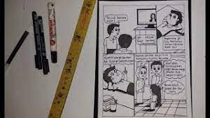 Maybe you would like to learn more about one of these? Cara Menggambar Komik Tema Kepedulian Sosial Youtube