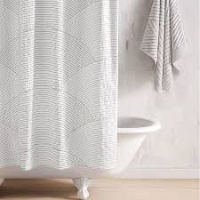 10 Stylish Shower Curtains For A Modern Bathroom 10 Stunning Homes Stylish Shower Curtain Black Shower Curtains Fabric Shower Curtains