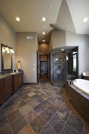 See 20 creative bathroom tile ideas to transform your space. Slate Flooring Pictures Slate Bathroom Tile Slate Bathroom Floor Small Bathroom Remodel