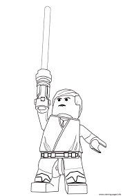 At the 2nd opening, turn left and grapple to the ledge #8: Lego Star Wars Luke Skywalker Coloring Pages Printable