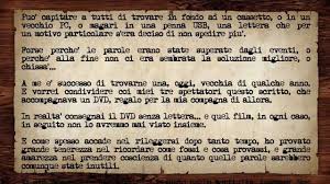 Le parole di chi non sa guardare nè guardarsi dentro sono vane, inutili, vuote. Una Lettera Mai Spedita Le Parole Che Non Ti Ho Detto Youtube