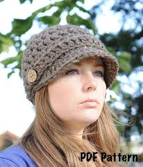 Basic Newsboy Hat pattern by Ana Benson