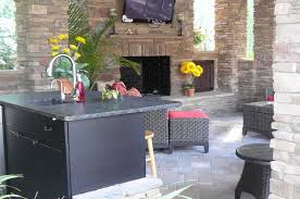 That lets you enjoy being outside during a cool summer. Outdoor Fireplaces Backyard Specialist