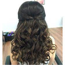 Romantic Curls With Volume Quince Hairstyles Elegant Wedding Hair Braids For Long Hair