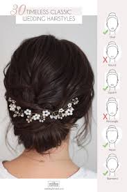 Wearing your hair down for wedding trends as one of the classic and elegant wedding hairstyles to look out for. Classic Wedding Hairstyles 30 Timeless Ideas Classic Wedding Hair Wedding Hairstyles Wedding Hair Down