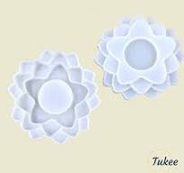 Exquisite 3D Flower Tealight Mold (Design 2) – Create ...