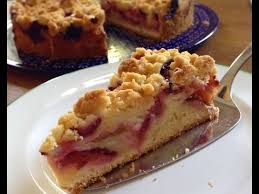 2 reife birnen, sorte „william. Pflaumen Streuselkuchen Backen Rezept Plum Crumble Cake Recipe Eng Subs Youtube