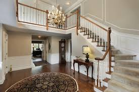 In Pics Classic Staircase Designs For Your Home Large straight staircase finished in stainless steel and.