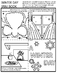 A very sheltered boy in winter. Winter Free Coloring Pages Crayola Com