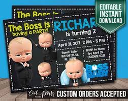 The Boss Baby Invitation The Boss Baby Birthday Party Invite Boy Birthday Parties Baby Birthday Themes Baby Birthday Party Theme July 22 at 9:00 am ·. boss baby birthday party invite