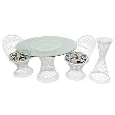 Remarkable russell woodard mid century modern spun fiberglass outdoor patio furniture set (u. Mid Century Modern Russell Woodard Spun Fiberglass Patio Furniture At 1stdibs