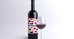 Wine Glass Bottle Label Free Psd Mockup Pixelsdesign Net Mockup Free Psd Wine Bottle Glass Bottle Mockup
