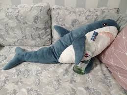 Ikea Released An Adorable Plush Shark And People Are Losing Their Minds Over It Shark Meme Shark Plush Shark Toy