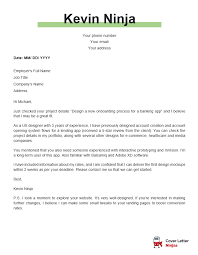 An Upwork Cover Letter Example For Freelancers Cover Letter Ninjas